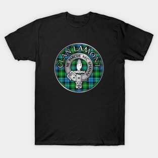 Clan Lamont Crest & Tartan T-Shirt